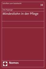 Mindestlohn in der Pflege