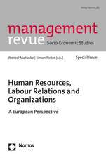 Human Resources, Labour Relations and Organizations