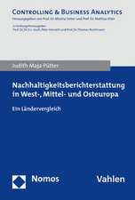 Nachhaltigkeitsberichterstattung in West-, Mittel- und Osteuropa