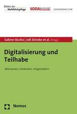 Digitalisierung und Teilhabe