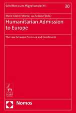 Humanitarian Admission to Europe