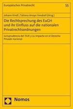 Die Rechtsprechung des EuGH und ihr Einfluss auf die nationalen Privatrechtsordnungen