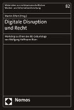 Digitale Disruption und Recht