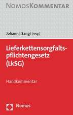 LkSG - Lieferkettensorgfaltspflichtengesetz