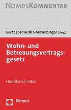 Wohn- und Betreuungsvertragsgesetz