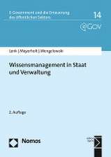 Wissensmanagement in Staat und Verwaltung