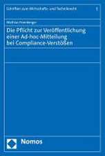 Die Pflicht zur Veröffentlichung einer Ad-hoc-Mitteilung bei Compliance-Verstößen