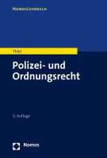 Polizei- und Ordnungsrecht