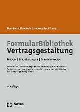 FormularBibliothek Vertragsgestaltung