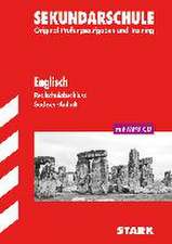 Abschluss-Prüfungsaufgaben Englisch Realschulabschluss mit MP3-CD Sekundarschule Sachsen-Anhalt