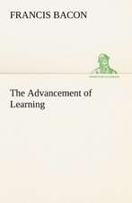 The Advancement of Learning