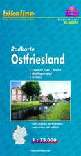 Bikeline Radkarte Deutschland Ostfriesland 1 : 75 000