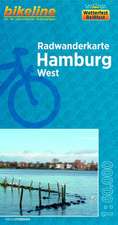 Radwanderkarte Hamburg West 1 : 60 000 RW-HH1