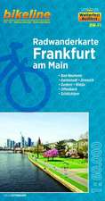 Bikeline Radwanderkarte Frankfurt/Main 1 : 60 000