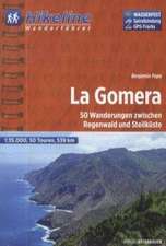 Hikeline Wanderführer La Gomera 1 : 50 000