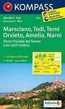 Marsciano - Todi - Terni - Amelia - Narni 1 : 50 000