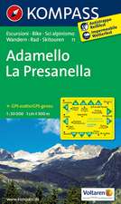 Adamello - La Presanella 1 : 50 000