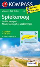 Spiekeroog im Nationalpark NIedersächsisches Wattenmeer 1 : 15 000