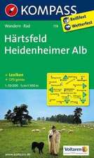 Härtsfeld - Heidenheimer Alb 1 : 50 000