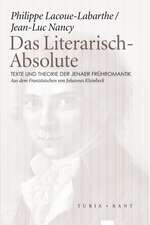 Das Literarisch-Absolute