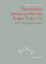 Österreichische Literatur zwischen den Kriegen