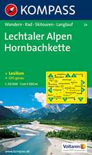 Lechtaler Alpen, Hornbachkette 1 : 50 000