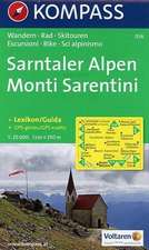 Sarntaler Alpen. Monti Sarentini 1 : 25 000