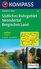 Südliches Ruhrgebiet - Neandertal - Bergisches Land 1 : 50 000