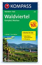 Waldviertel - Kamptal - Wachau 1 : 50 000