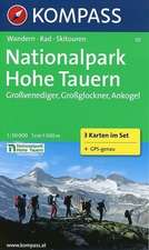 Nationalpark Hohe Tauern, Großvenediger, Großglockner, Ankogel 1 : 50 000