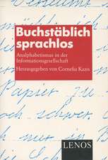 Buchstäblich sprachlos