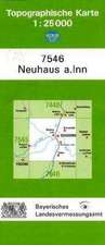 Neuhaus am Inn 1 : 25 000