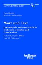 Wort und Text