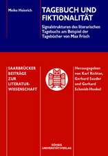 Tagebuch und Fiktionalität