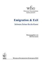 Emigration & Exil