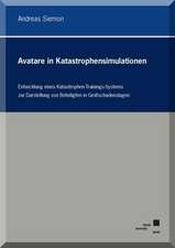 Avatare in Katastrophensimulationen