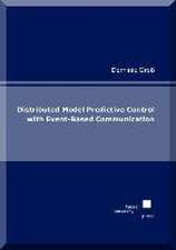 Distributed Model Predictive Control with Event-Based Communication