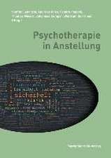 Psychotherapie in Anstellung