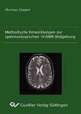 Methodische Entwicklungen zur spektroskopischen 1H-NMR-Bildgebung