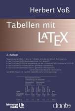 Tabellen mit LaTex