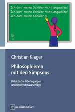 Philosophieren mit den Simpsons