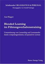 Blended Learning im Führungsverhaltenstraining