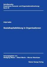 Sozialkapitalbildung in Organisationen