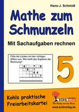 Mathe zum Schmunzeln - Sachaufgaben / 5. Schuljahr