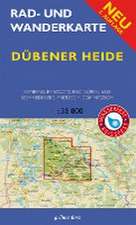 Rad- und Wanderkarte Dübener Heide 1: 35.000