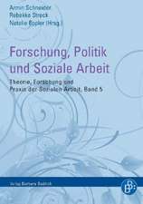 Forschung, Politik und Soziale Arbeit