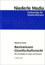 Basiswissen Gesellschaftsrecht