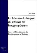 Das Informationsfreiheitsgesetz