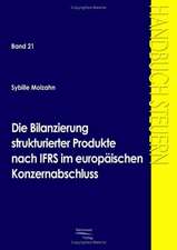 Die Bilanzierung strukturierter Produkte nach IFRS im europäischen Konzernabschluss