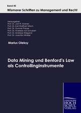 Data Mining und Benford's Law als Controllinginstrumente